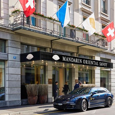 Mandarin Oriental Savoy, Zurich Hotel Exterior foto